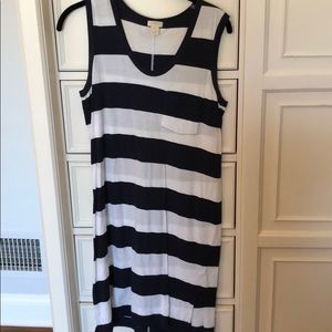 Tank top / t shirt J CREW striped dress!!